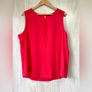 Ellen Tracy Women's Sleeveless Blouse Size XL EUC